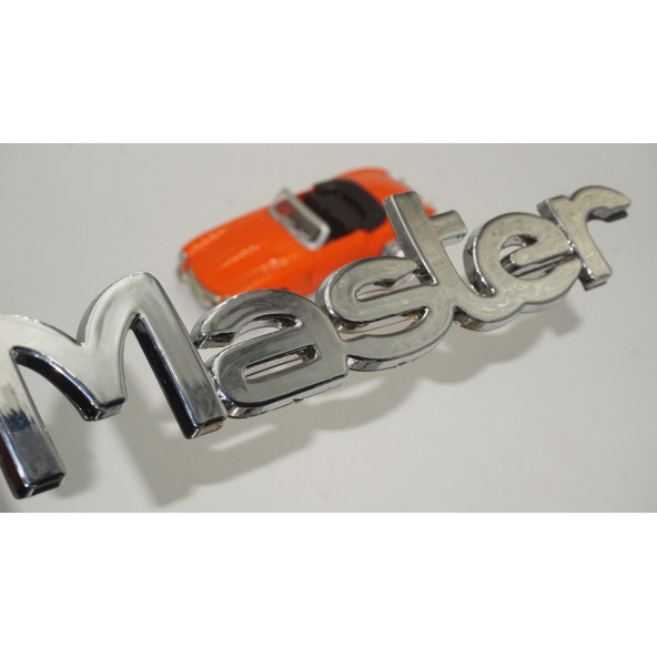 Renault Master Krom ABS 3M 3D Bagaj Yazı Logo ürün görseli 1