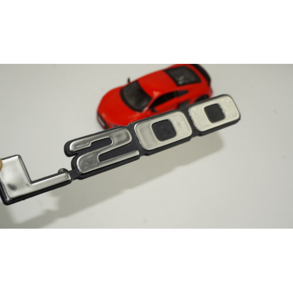 Mitsubishi L200 Krom ABS 3M 3D Bagaj Yazı Logo ürün görseli 1