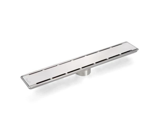 Sukar Line 6 Plain 40 cm Izgaralı Krom Duş Kanalı ve S Yalıtım Kiti 1156-1034000-01 ürün görseli 1