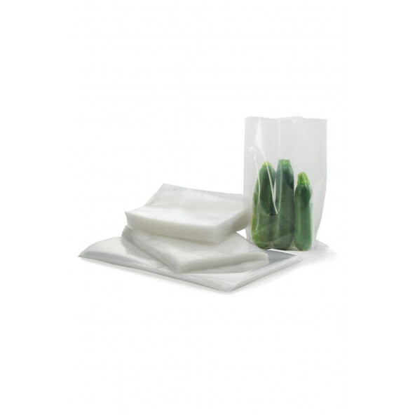Selio 25x35cm 50 adet Tüm Ev Tipi Vakum Makineleri için Vakum Poşeti tek tarafı tırtıklıdır ürün görseli 1
