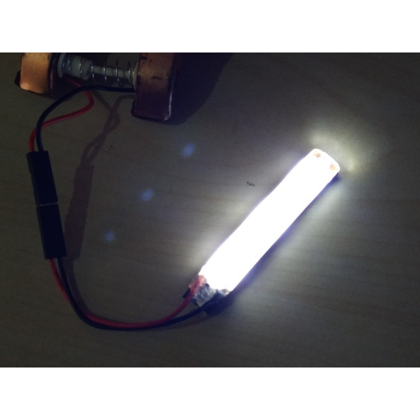 AYDINLATMA LEDİ 12V (5CM) (BEYAZ) SOFİT LED LAMBA, İÇ AYDINLATMA, TAVAN, BAGAJ LAMBASI ürün görseli 1