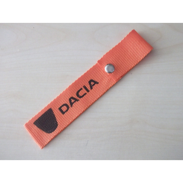 DACİA TAMPON ÇEKİ İPİ TURUNCU - DACİA TAMPON ASKISI, TAMPON SÜSÜ, TAMPON DİLİ, TAMPON İPİ ürün görseli 1