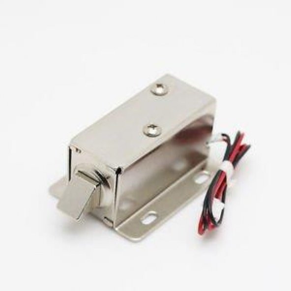 Selenoid Kapı Kilidi - 12v - 53x22x42mm - Resim 2