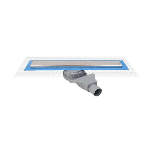 Sukar Line 2 Plain 50 cm Izgaralı Duş Kanalı 1154-1035023-01 ürün görseli 1