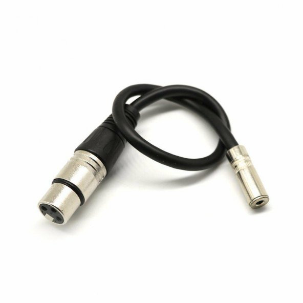 3.5 mm Stereo Dişi - XLR Dişi Çevirici Kablo ürün görseli 1