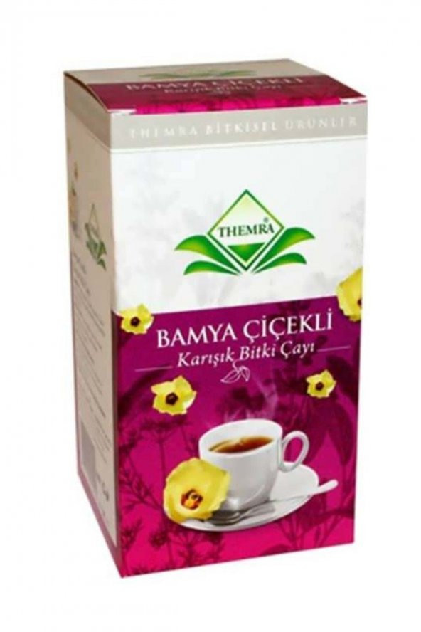 Themra Bamya Çiçekli Bitki Çay - 130 gr ürün görseli 1