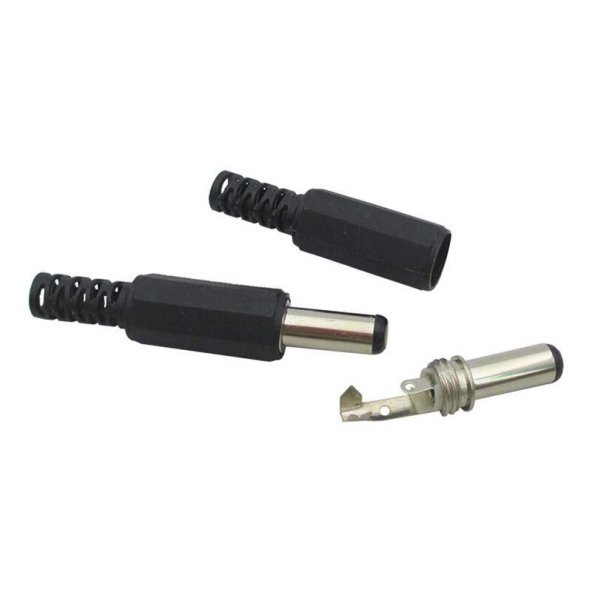 5.5x2.1 mm Erkek DC Jack ürün görseli 1