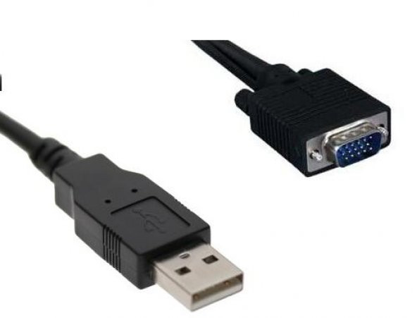 USB - VGA Test Kablosu - Otomobil Servisleri İçindir ürün görseli 1