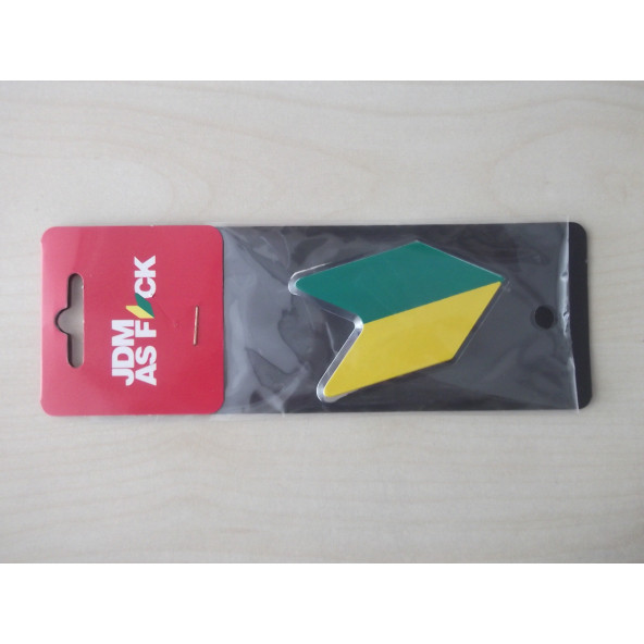 JDM LOGOSU 6,5x4cm KABARTMA SPORT ARMA (JDM ARMASI) JDM YAZISI - JDM LOGO ürün görseli 1