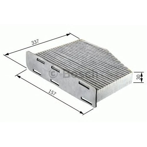 Bosch 1987432048 Polen Filtresi P206 (98-) 1.1İ-1.4İ-1.4Hdı-1.6İ-1.6 16V-1.9D ürün görseli 1