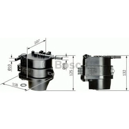 Bosch 190199 Mazot Filtresi 206 1.4 Di̇zel 0450907007 ürün görseli 1