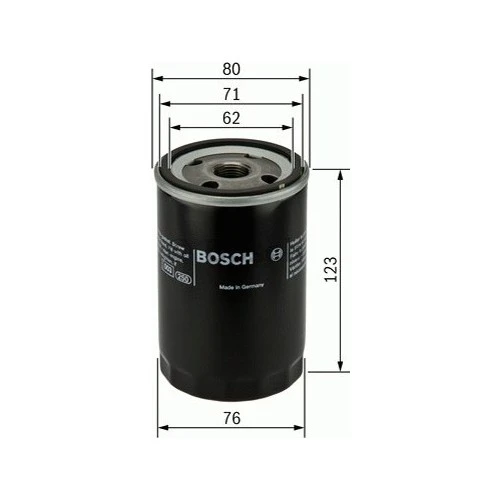 BOSCH SKODA FABIA Yağ Filitresi 1999 - 2004 (056115561G) ürün görseli 1