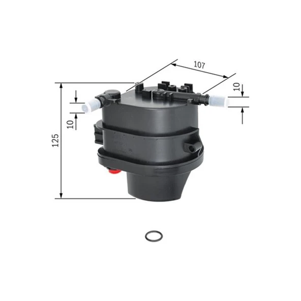 Yakıt Filtresi Müşürsüz BIPPER-NEMO-P307-P207-P206-C3-C2 1.4 Hdı--Fıesta 1.4tdcı 0986TF0147 0450907007 ürün görseli 1
