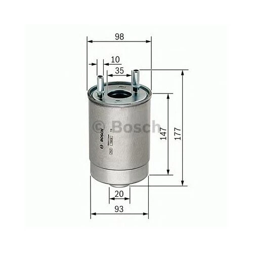 Bosch F026402067 Mazot Fıltresı Megane Iıı-Scenıc Iıı-Fluence 1,5Dcı ürün görseli 1