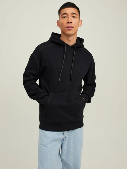 JACK JONES Erkek Kapüşonlu Ve Cepli Sweatshirt 12216342 ürün görseli 1
