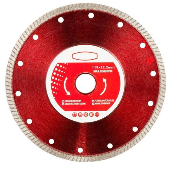 Seramik Fayans Kesici (hassas Kesim) 115mm(ince) 115x1.3x22,2 Mermer Fayans Kesme Taşı ürün görseli 1