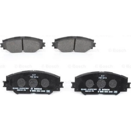 Bosch 0986494240 Ön Fren Balatası (Benzinli) Toyota Corolla ürün görseli 1