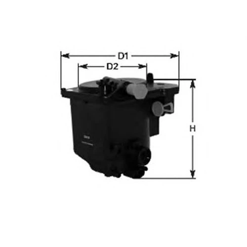 Bosch 0450907007 Mazot Fıltresı Sensorlu (Cıtroen: C2-C3 / Peugeot: 206-307 / Ford: Fıesta 1.4Hdı) ürün görseli 1