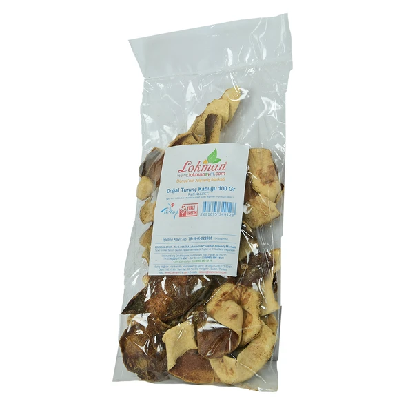 Turunç Kabuğu Doğal 100 Gr Paket - Resim 4