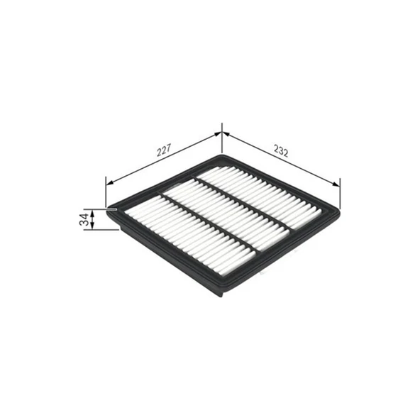 Hava Filtresi Freemont 11 F026400407 ürün görseli 1