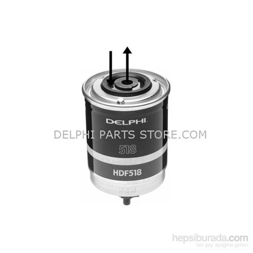 Delphı - Yakıt Filtresi (Ford Transit 2.4 D/Td [97-0 - Del Hdf518 ürün görseli 1