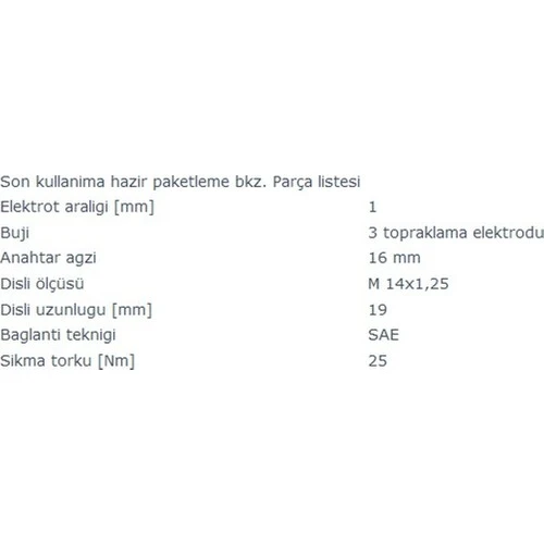 Bosch Buji Ateşleme 3T F7Ltcr Bora Golf Polo Passat 1.6 2.0 98 ürün görseli 1
