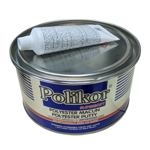 Polikor Polyester Çelik Macun Net 1625gr ürün görseli 1