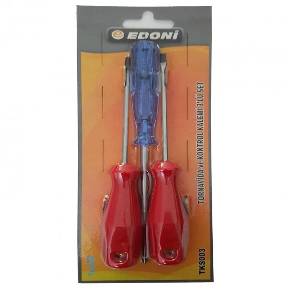 3 Lü Tornavida Seti Kontrol Kalemi TKS003 - Resim 3