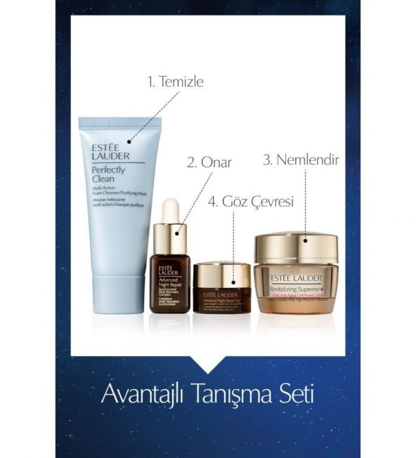 Estee Lauder Estee Favorileri 4 Ürünlü Cilt Bakım Tanışma Seti ürün görseli 1