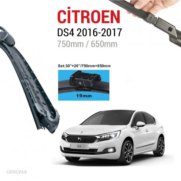 Citroen Ds4 Silecek Takımı 2016-2017 ürün görseli 1