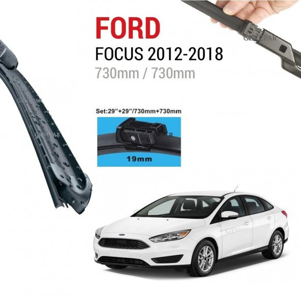 Ford Focus Silecek Takımı 2012-2018 ürün görseli 1