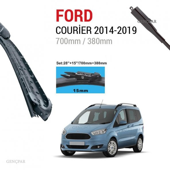 Ford Courier Silecek Takımı 2014-2019 ürün görseli 1