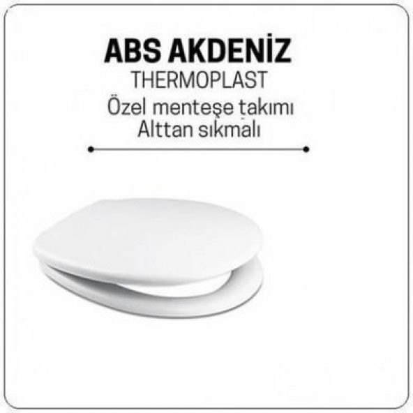 Nkp Akdeniz Thermoplast Klozet Kapağı 0300 ürün görseli 1