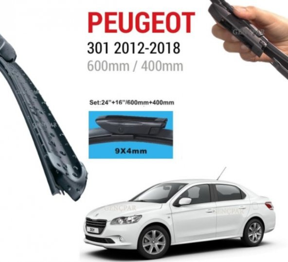 Peugeot 301 Silecek Takımı 2012-2018 ürün görseli 1