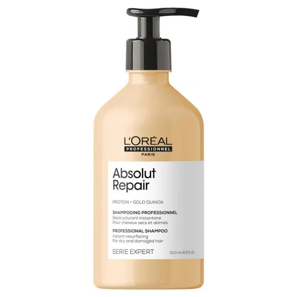 Loreal Professionnel Serie Expert Absolut Repair Yıpranmış Saçlar Için Onarıcı Şampuan 500 ml ürün görseli 1