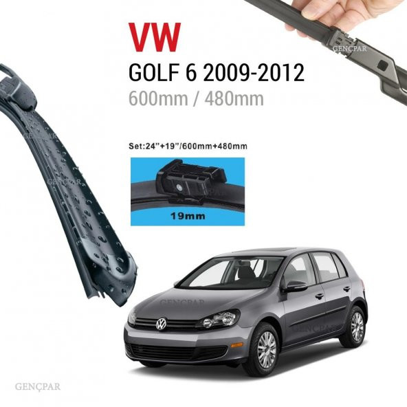 volkswagen Golf 6 Silecek Takımı 2009-2012 ürün görseli 1