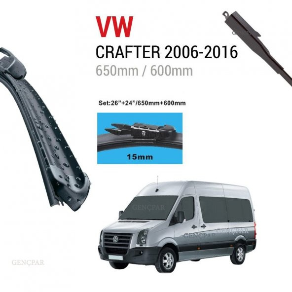volkswagen Crafter Silecek Takımı 2006-2016 ürün görseli 1