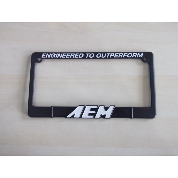 KARE PLAKALIK PLASTİK 31x16 CM (BEYAZ AEM LOGOLU) (KARE PLAKA) SPORT PLAKALIK ürün görseli 1