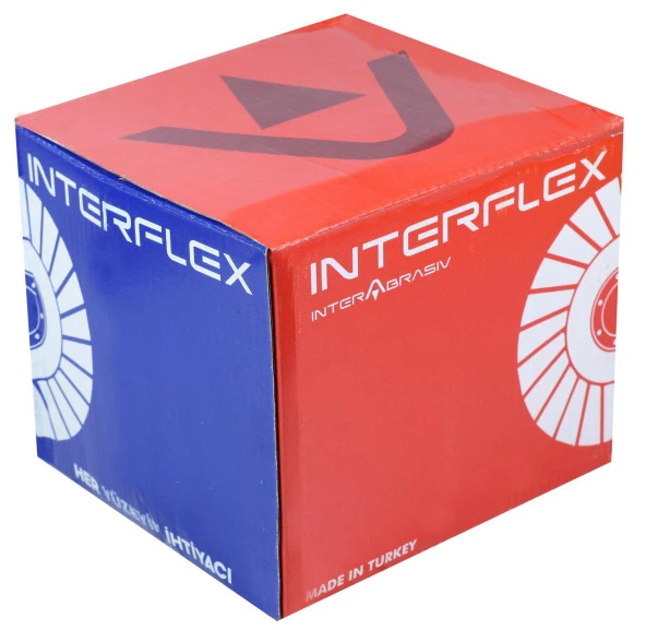 İNTERFLEX Ahşap FLAP DİSK Zımpara 40 Kum 115 mm - Resim 4