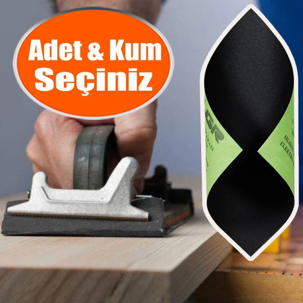 Ugr Su Zımparası Yumuşak Kağıt Tabaka Sulu Kuru Zımpara 23x28 cm ürün görseli 1