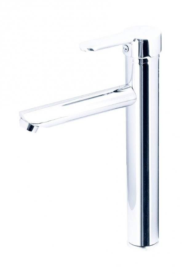 Gms Zirve Uzun Yüksek 30 cm Çanak Lavabo Musluk Bataryası ZRV109 ürün görseli 1