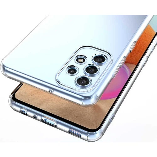 Samsung Galaxy A33 Uyumlu Ultra İnce Kamera Korumalı Logis Şeffaf Silikon Kılıf ürün görseli 1