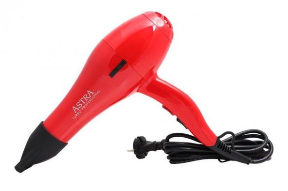 Astra 8818 Turbo Profesyonel Kırmızı 2400 W Saç Ku