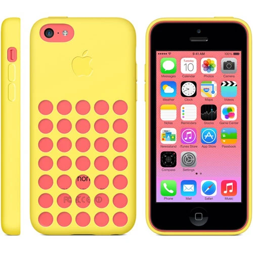 Apple iPhone 5C Kılıf Orjinal MF038ZM/A - Sarı ürün görseli 1
