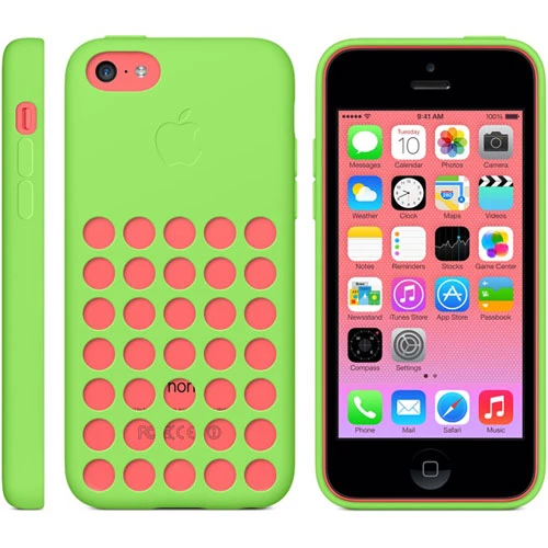 PTTAVM: Apple iPhone 5C Kılıf Orjinal MF037ZM/A - Yeşil