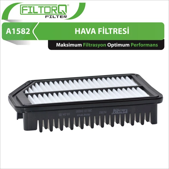 A1582 Hyundai Elantra 1.6 - 1.8 2011 - 2018 Filtorq Hava Filtresi ürün görseli 1