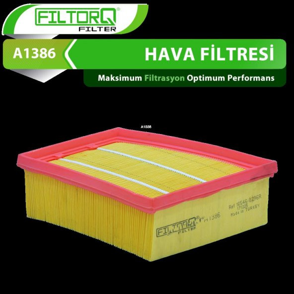 Renault Megane IV 1.5 dCi 2015 - 2018 Filtorq Hava Filtresi ürün görseli 1