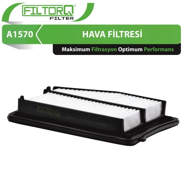 A1570 Honda Civic IX 1.6-1.8 I-Vtec 2012-2019 Filtroq Hava Filtresi ürün görseli 1