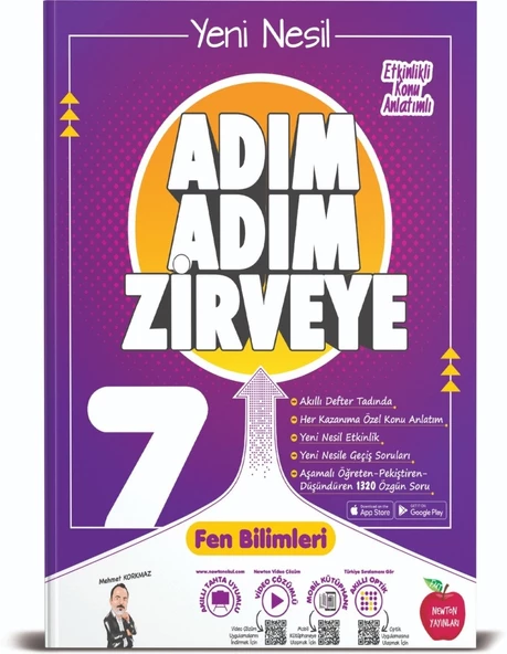Newton Yayınları 7. Sınıf Fen Bilimleri Adım Adım Zirveye Soru Bankası ürün görseli 1