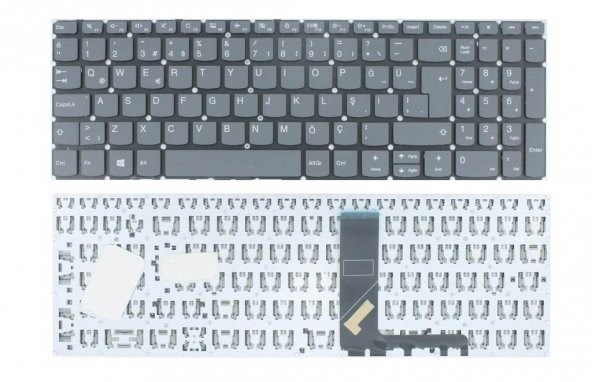 Lenovo SN20M63016, SN20M63090, SN20M63142 Klavyesi - Füme TR ürün görseli 1